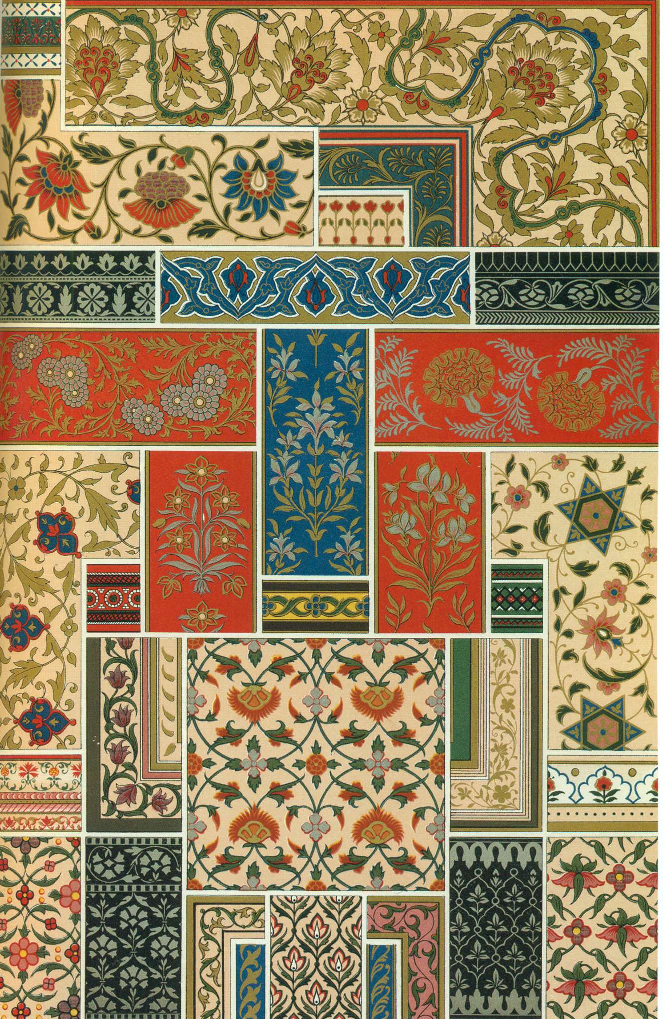 Растительные завитки, эмблемы