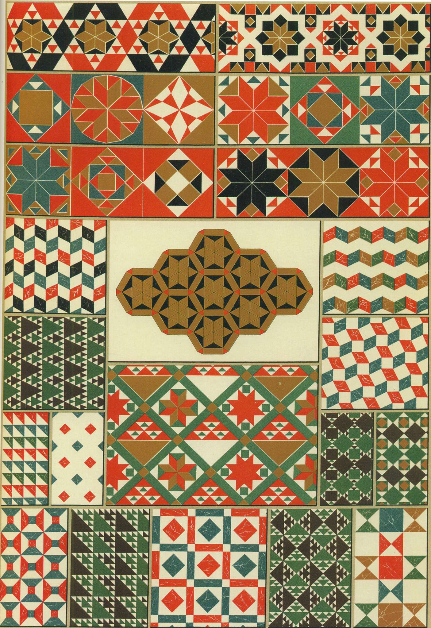 Аппликации. Растительные мотивы