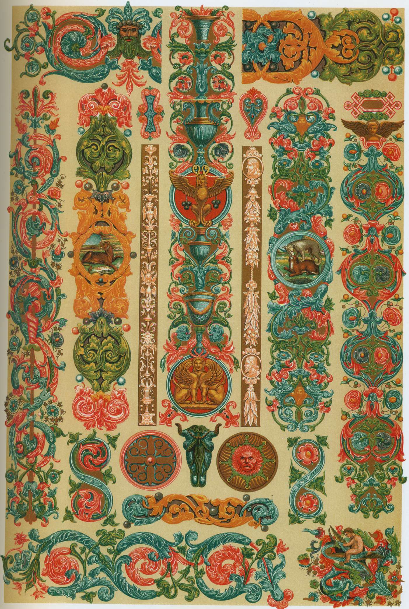 Расписной декор в Италии начала XVI века