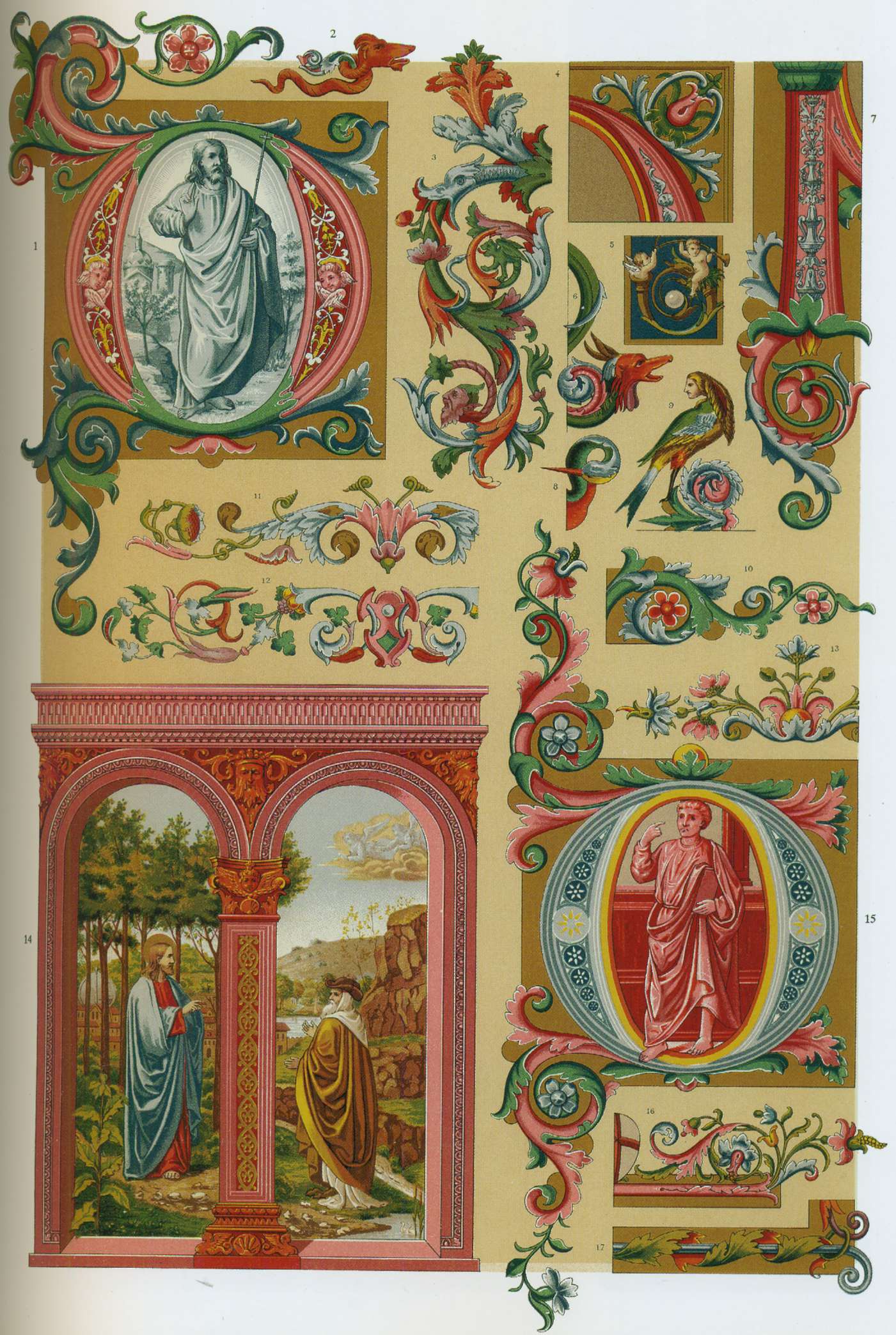 Декоративные росписи в Ватикане