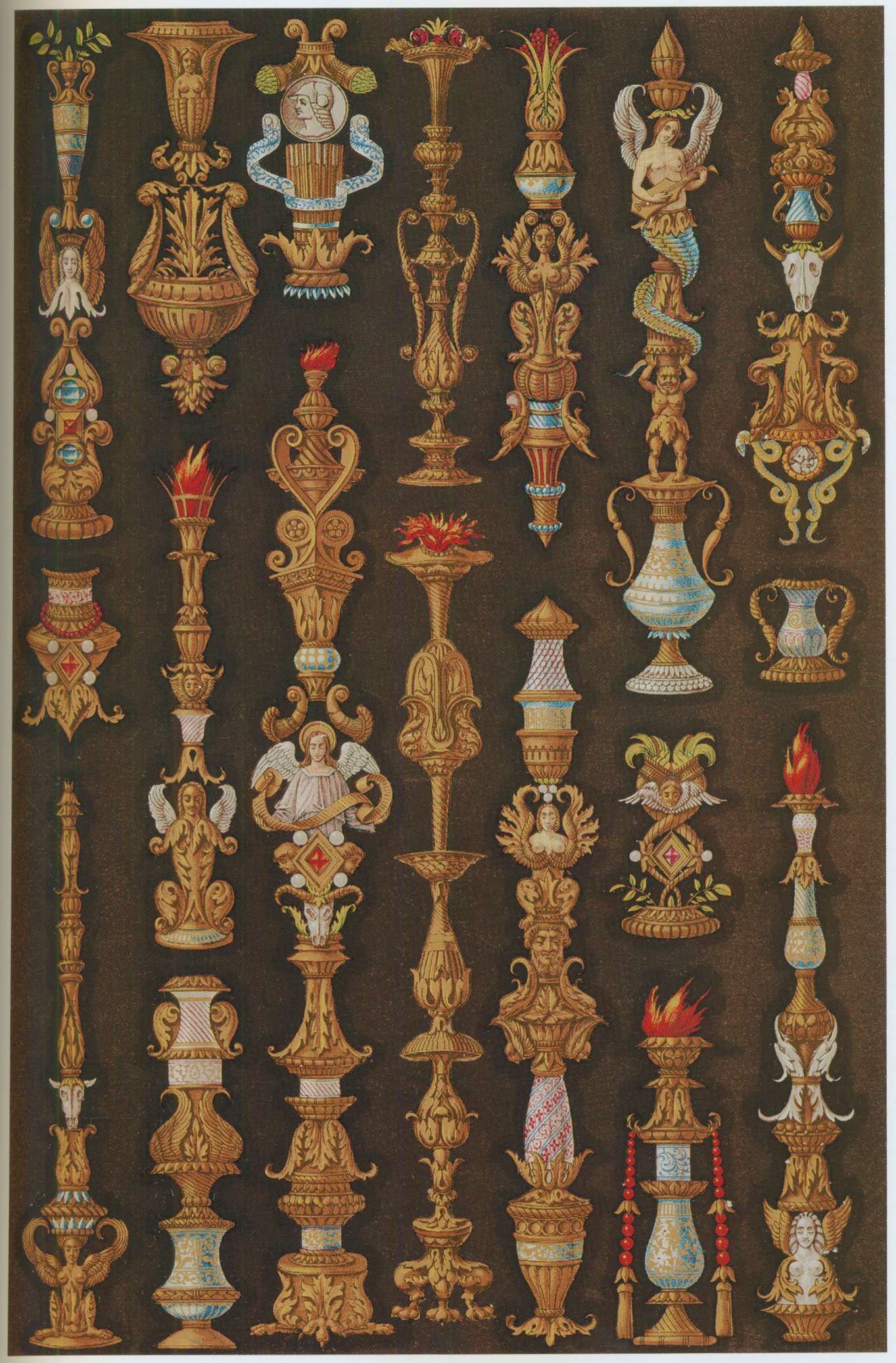 Лиможские эмали Гризайль