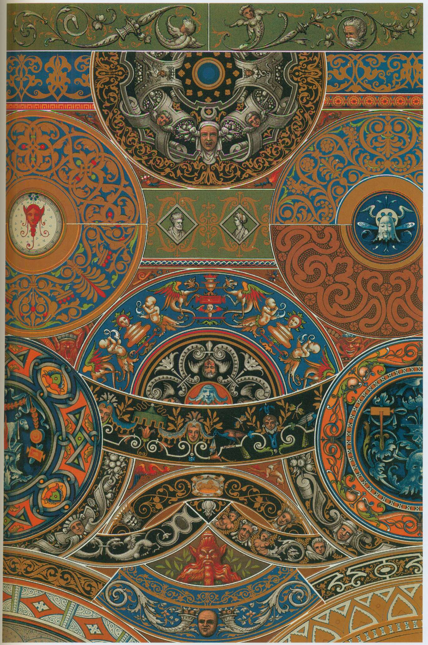 Итальянский книжный декор