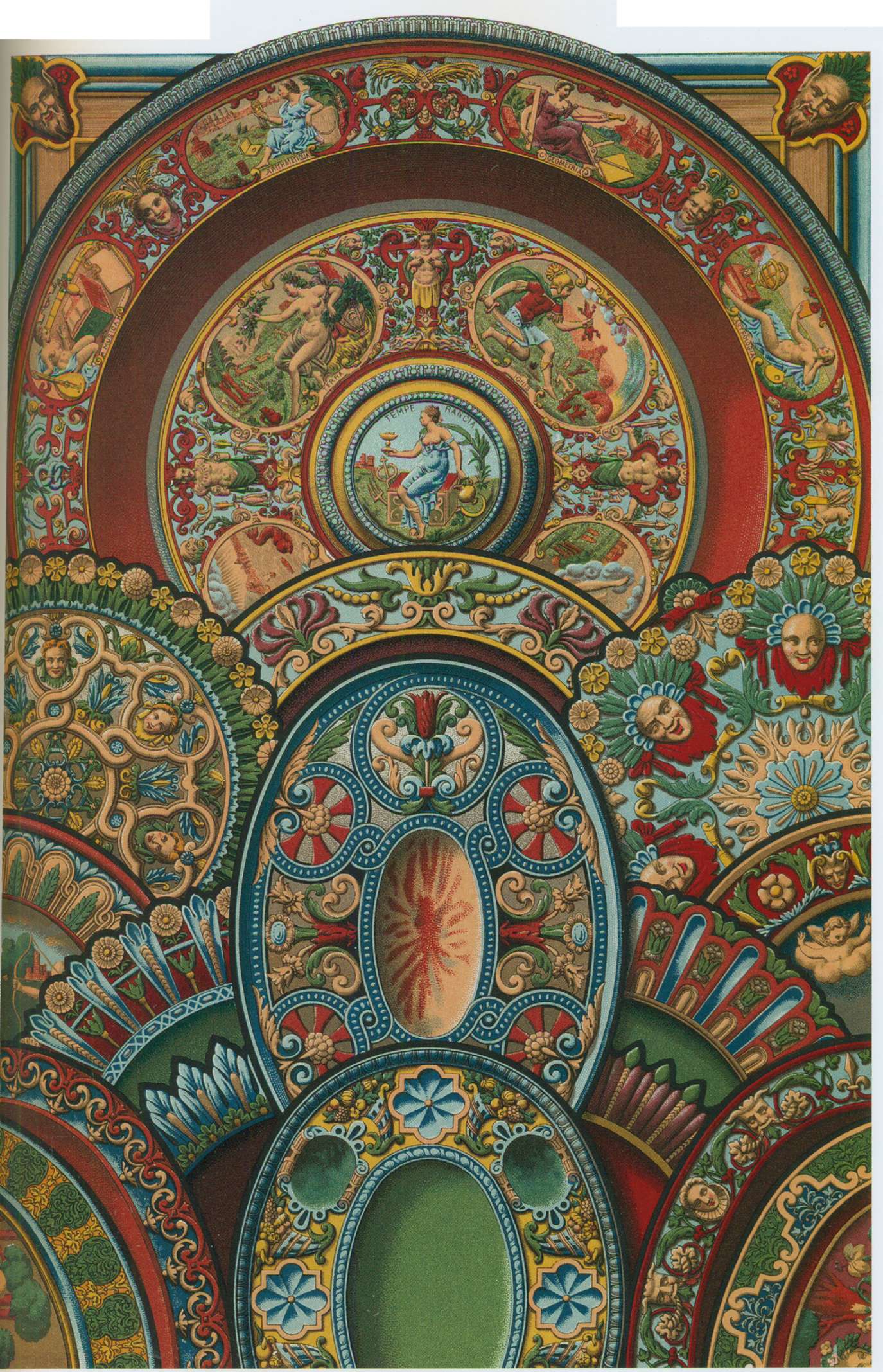 XVI-XVII века. Картуши